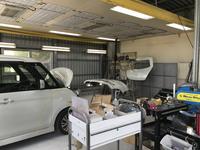 塗装ブースも完備♪ 塗装ブースも完備♪