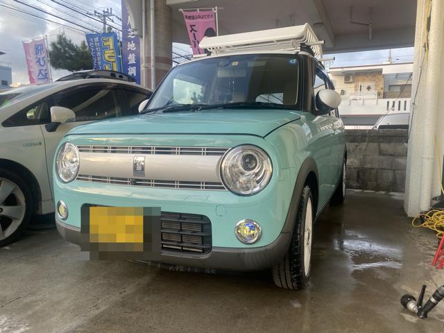 スズキ　アルトラパン　ルーフキャリア取り付け　沖縄県　沖縄市　うるま市　恩納村　読谷村　宜野湾市　北谷町