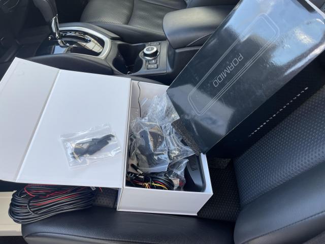 エクストレイル　カーナビ・ETC・ドラレコ取付　ミラー型ドラレコ　持込取付　沖縄県　沖縄市　うるま市　恩納村　読谷村　宜野湾市　北谷町　名護市