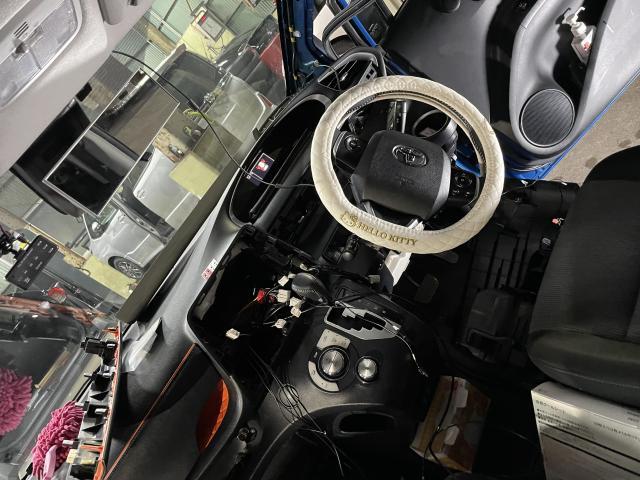 トヨタ　シエンタ　カーナビ取付　カロッツェリア　沖縄県　沖縄市　うるま市　恩納村　読谷村　宜野湾市　北谷町　名護市