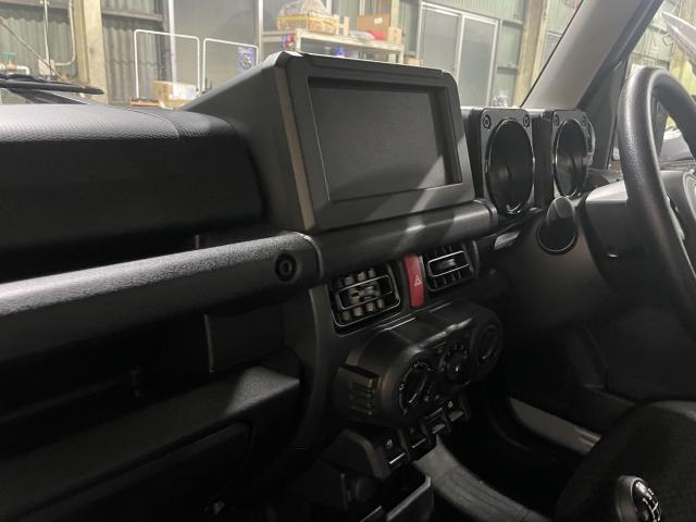 スズキ ジムニー ディスプレイオーディオ・バックカメラ取付 アルパイン DAF9V 沖縄県 沖縄市 うるま市 恩納村 読谷村 宜野湾市 北谷町 名護市