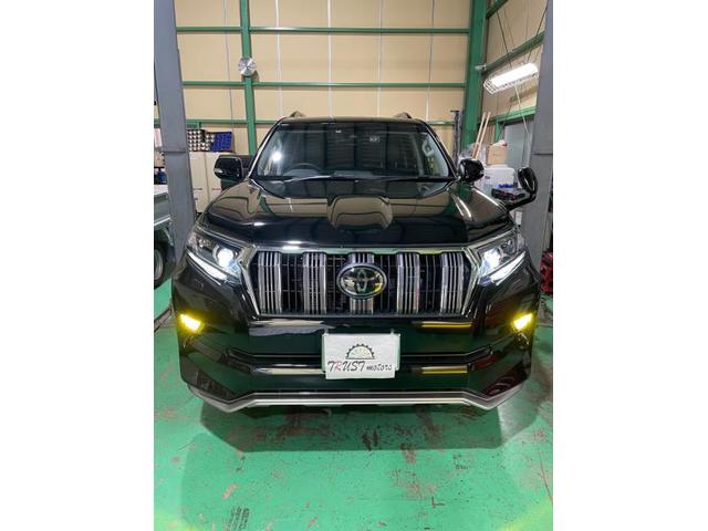 ランドクルーザープラド　フォグランプ交換