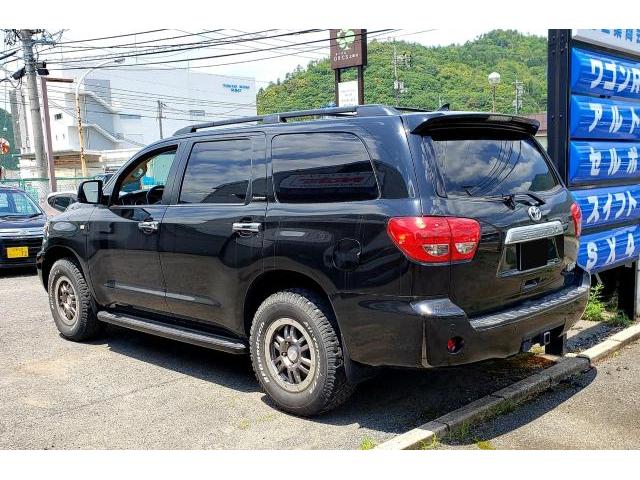 新着入荷情報 2013年式 トヨタ セコイア リミテッド
新車並行車 V8/5.7L 4WD 53200mile サンルーフ TRD鍛造アルミホイール 10インチ カーナビ リヤモニター ドライブレコーダー 取付け アメ車 広島 NUTS