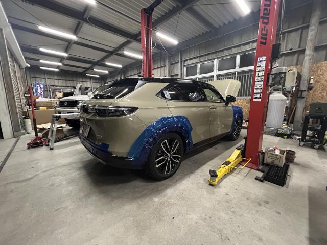 ヴェゼル　車高調　取付！！！筑紫野市、福岡市、大野城市、大宰府市、鳥栖市、春日市、那珂川市、朝倉市、久留米市、博多区、他地域のお客様も大歓迎です！