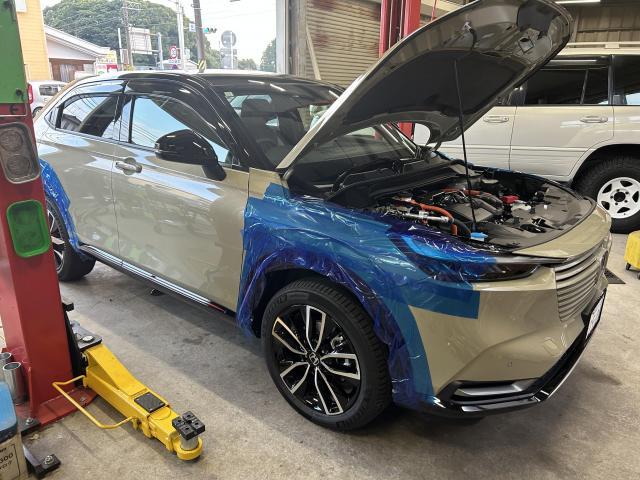 ヴェゼル　車高調　取付！！！筑紫野市、福岡市、大野城市、大宰府市、鳥栖市、春日市、那珂川市、朝倉市、久留米市、博多区、他地域のお客様も大歓迎です！