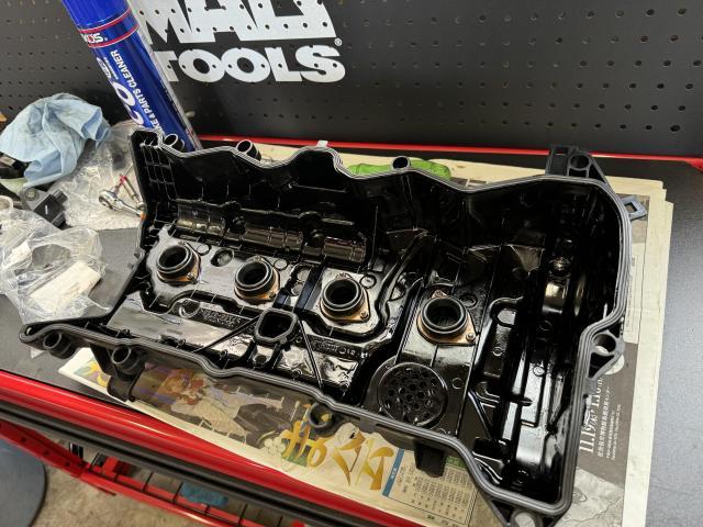 RC オデッセイ　ヘッドカバーパッキン交換　筑紫野市、福岡市、大野城市、大宰府市、鳥栖市、春日市、那珂川市、朝倉市、久留米市、博多区、他地域のお客様も大歓迎です！