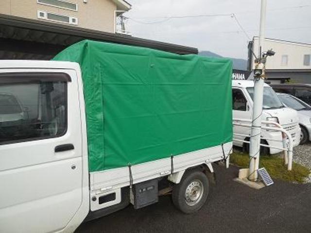千曲市 スズキ キャリイ】幌取り付けです(*´◒`*)|グーネットピット