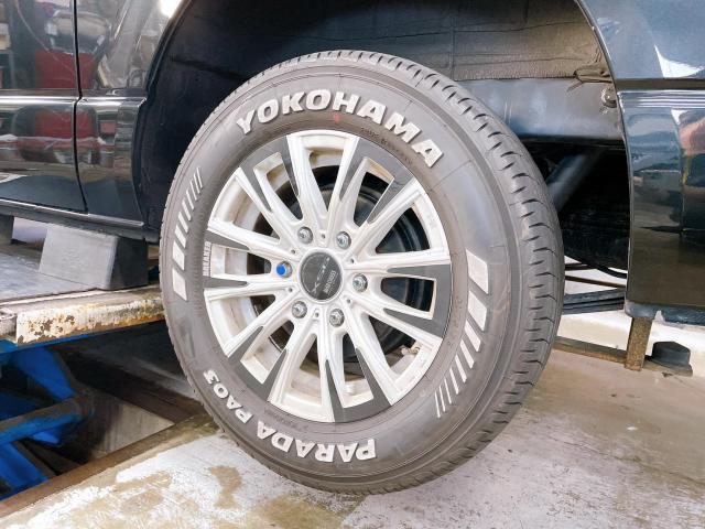 ハイエースバン　タイヤ交換　タイヤ保管　長野市　千曲市　松本市　須坂市