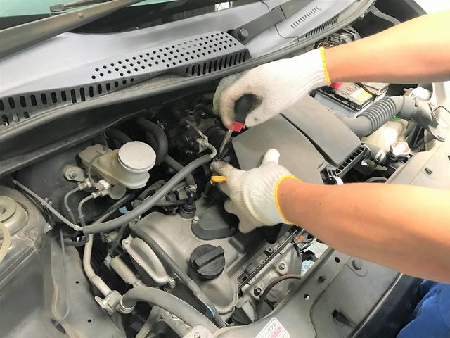 経験豊富なメカニックが丁寧にチェック