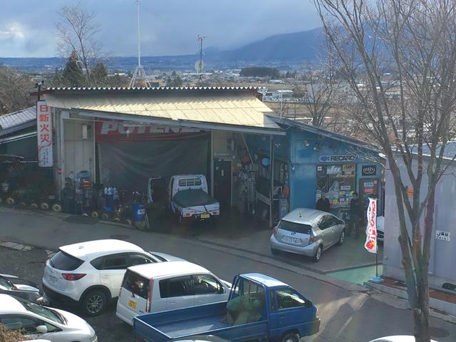 北アルプスが綺麗に見えます