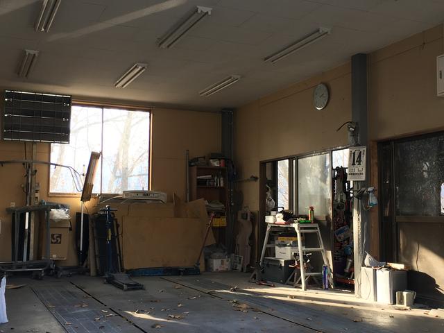 自社板金スペース