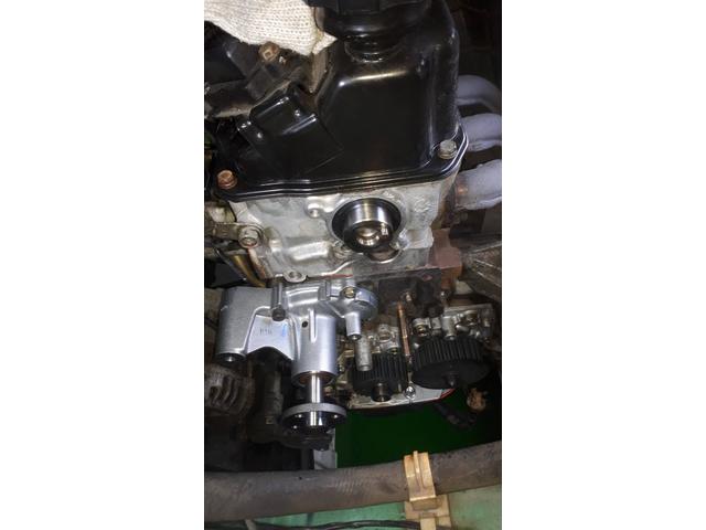 三菱 ミニカトッポBJ タイミングベルト交換 長野県安曇野市