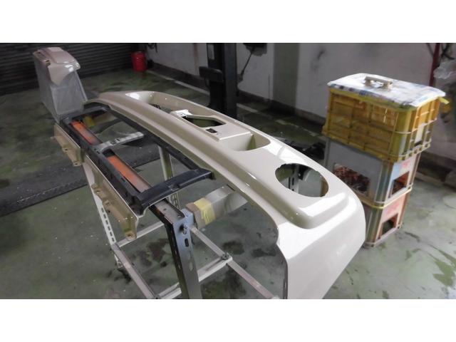 スズキ ラパン バンパー塗装 長野県安曇野市