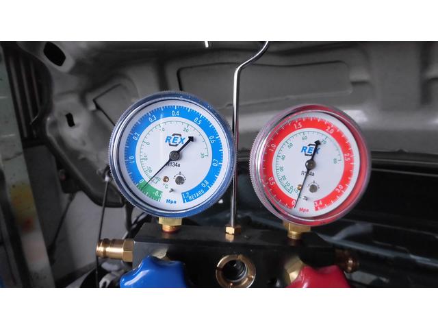 ニッサン　モコ　エアコン修理1　長野県安曇野市