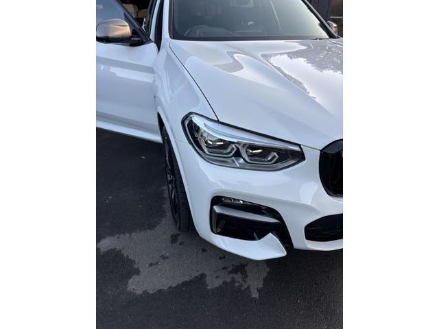 BMW X3 M40dのバッテリー交換、TVキャンセラー、メーターの定期点検リセット　松本市笹賀　塩尻市　