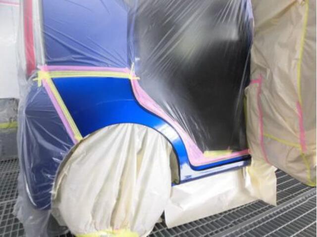 ダイハツ・ムーヴカスタム　キズ・へこみ　板金塗装　松本市