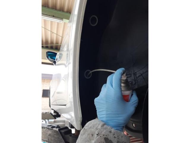 マツダ・アクセラスポーツ　車体防錆施工　アンダーコート　伊那市