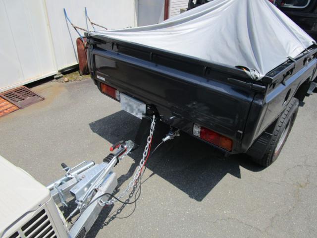 キッチンカー　＋ランクル牽引装置
