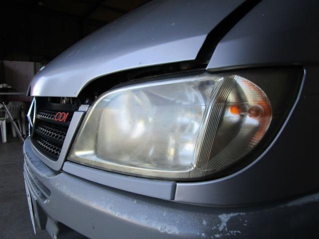 ヘッドライトコーティング