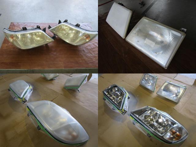 ヘッドライトコーティング