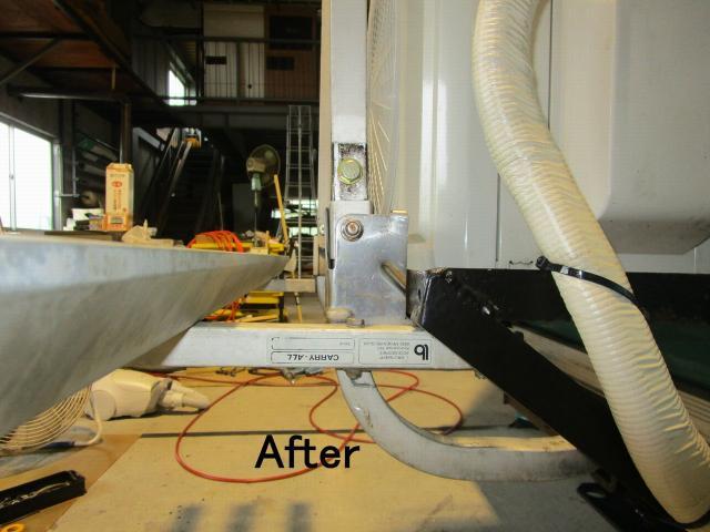 フォード　Ｅ－３５０　キャンピングカー　バイクキャリア加工