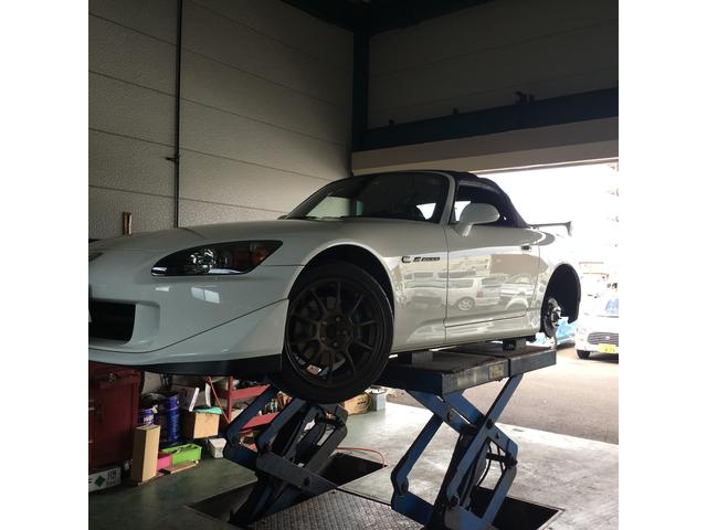 S2000 タイヤ交換