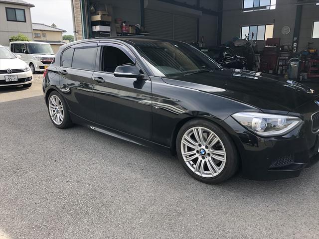 BMW　１１６　ダウンサス交換