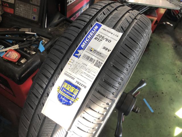 ルノー　タイヤ交換　225/60R17　