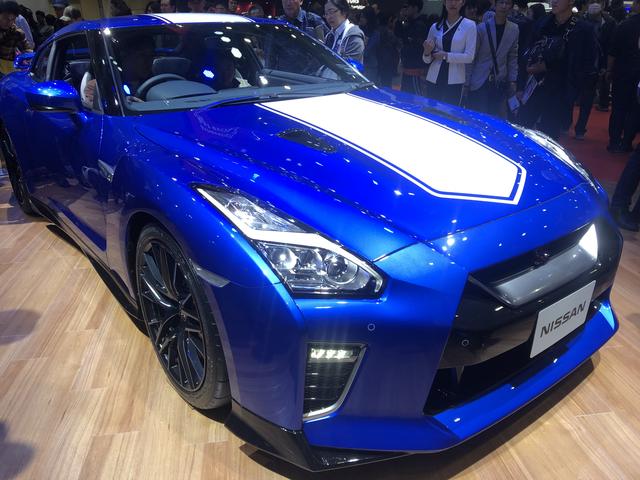 R35 GTR  エンジンチェックランプ点灯修理　東京モーターショー