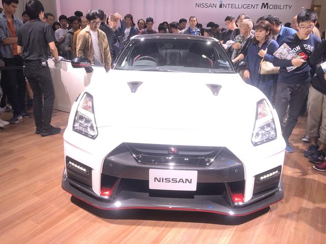 R35 GTR  エンジンチェックランプ点灯修理　東京モーターショー