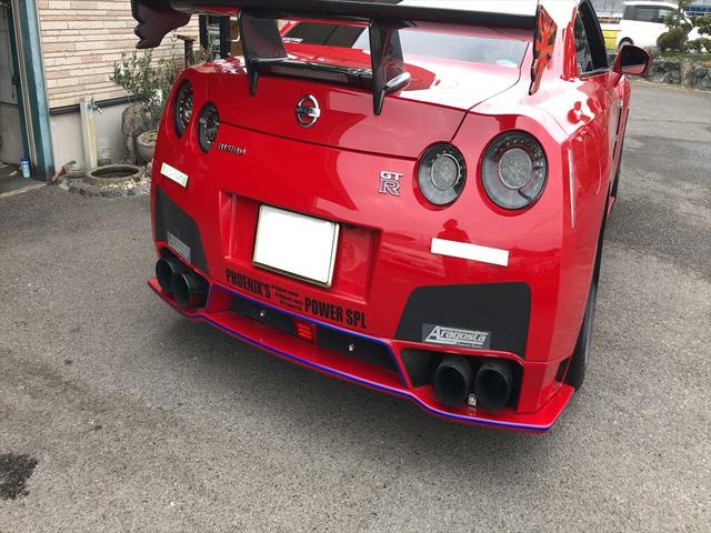 R35　GTR　リアテール交換　VALENTI ヴァレンティ　LEDテールランプ