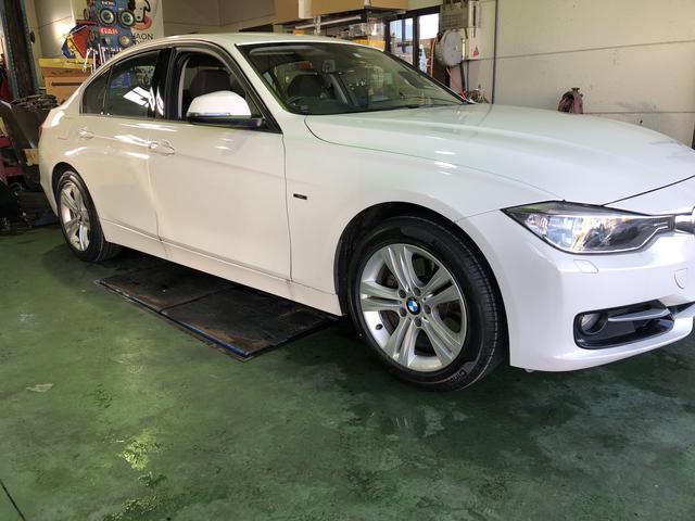 BMW　３２０　ランフラットタイヤ交換