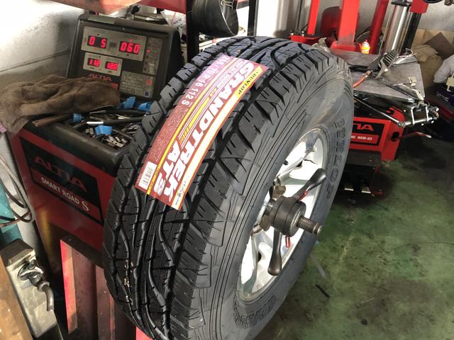 ランドクルーザー　タイヤ交換　265/70R16　楽天