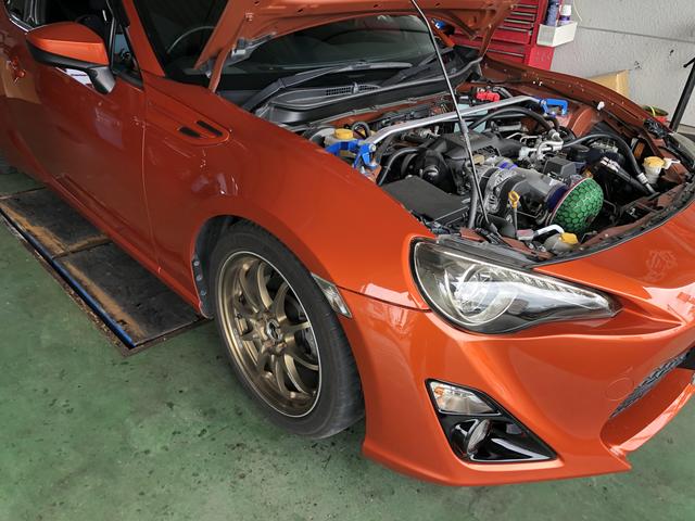 トヨタ　８６　ブレーキパット交換　エンドレス