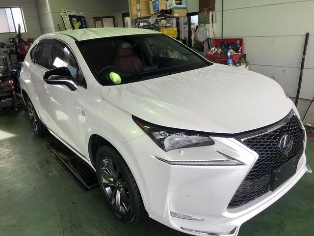 千葉県千葉市のお客様にレクサス　ＮＸハイブリッドの成約で納車登録です