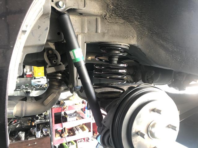ワゴンR　ステイングレー　足回り交換　ダウンサス交換