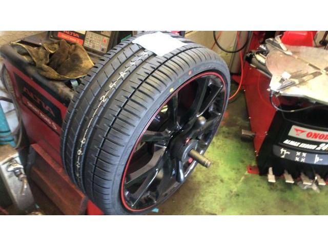 シビック　タイプＲ　FK8　タイヤ交換　245/30R20
　