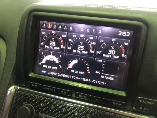 GTR　R35　モニターが映らない　タイヤ交換　20インチ　ヴァレンティヘッドライト交換
