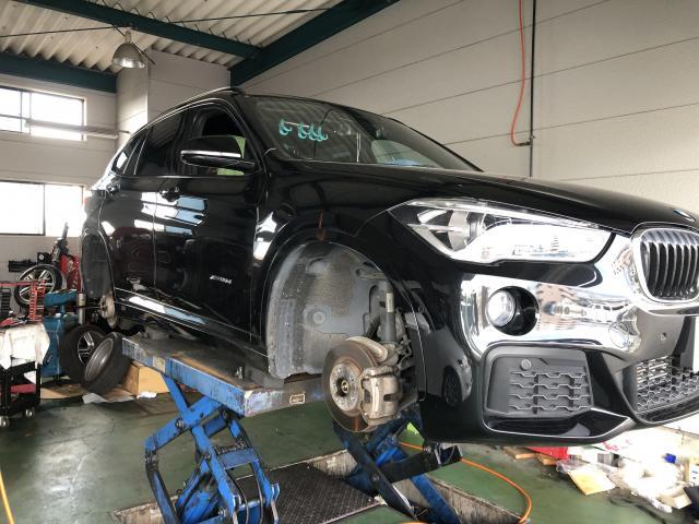 BMW X1　タイヤ交換　ランフラットタイヤ交換　