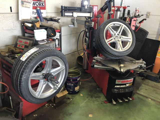 アウディ　A5　愛媛県松山市　タイヤ交換　タイヤ持込交換　18インチ