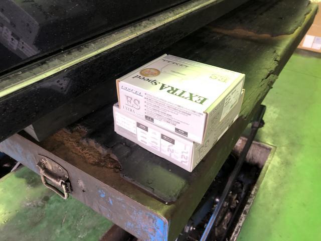 愛媛県松山市余戸南　レガシー　ブレーキパット交換　ブレーキ修理