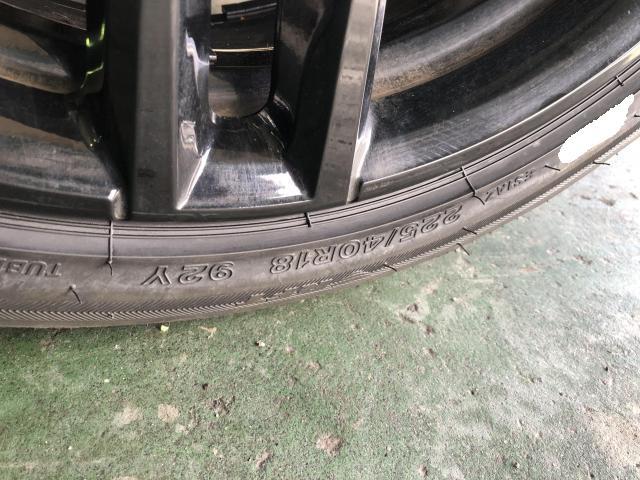 愛媛県松山市余戸南　BMW　ランフラットタイヤ交換　タイヤ持ち込み交換　225/40R18　