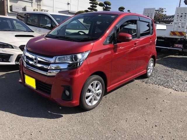 愛媛県松山市余戸南　日産　デイズ　車検整備　ブレーキパット交換