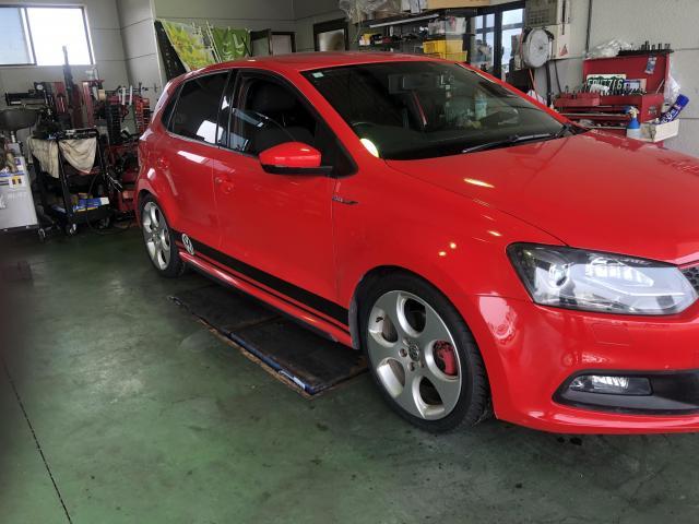 愛媛県松山市余戸南　フォルクスワーゲン　ゴルフ　タイヤ交換　楽天　タイヤ持込交換