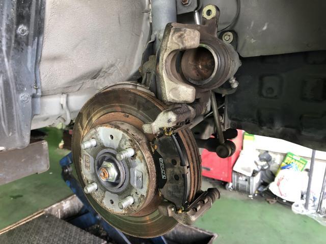 ダイハツ愛媛県松山市余戸南　ダイハツ　タント　車検整備