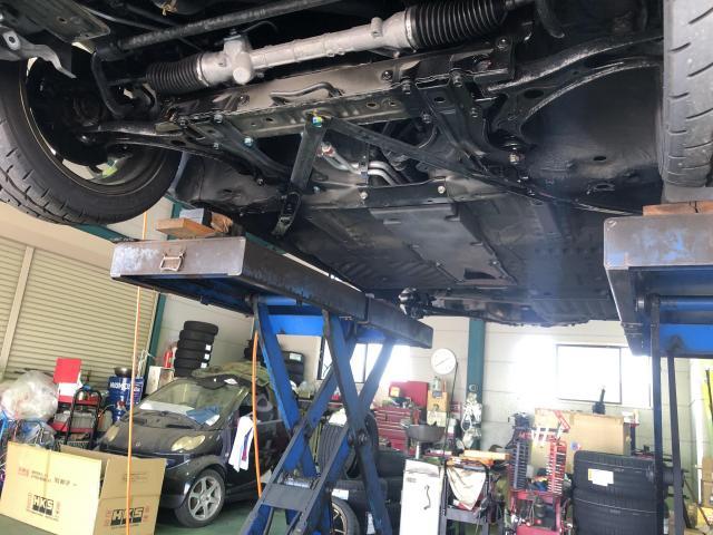 愛媛県松山市余戸南　ホンダ　Ｓ６６０　サスペンション・足回りパーツ取付　リジカラ取り付け　ワコーズオイル交換　タイヤ交換