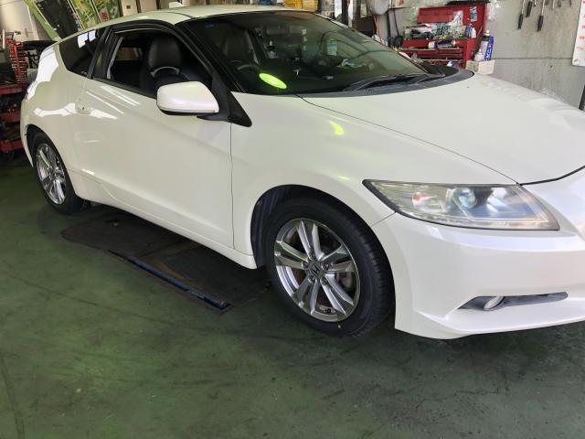 愛媛県松山市余戸南　ホンダ　ＣＲ－Ｚ　タイヤ交換　楽天取り付け