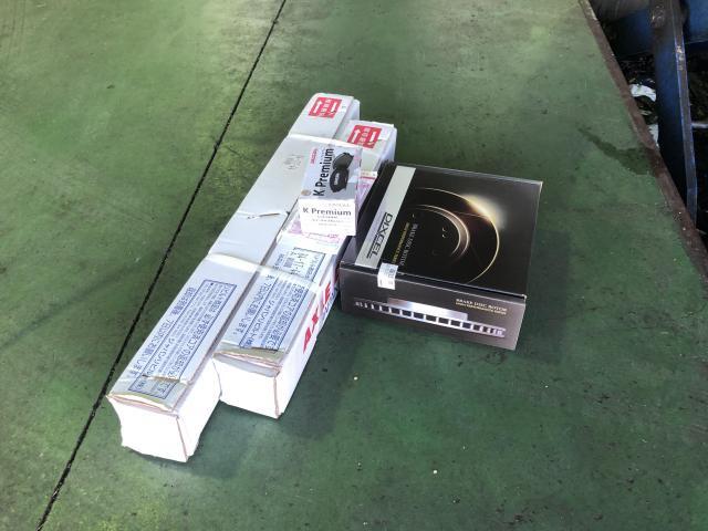 愛媛県松山市余戸南　スズキ　ハスラー　サスペンション・足回りパーツ取付　足回り交換　ブレーキパット交換
　アライメント調整　マフラー交換　ドライブシャフト交換　ハブベアリング交換