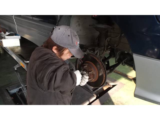 ブレーキ周りの修理・調整もバッチリ！