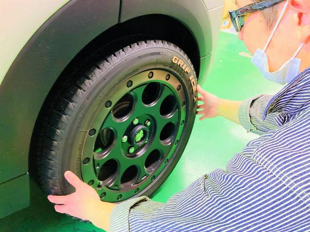 タイヤ交換もお任せ下さい